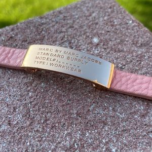 Marc Jacobs leather bracelet